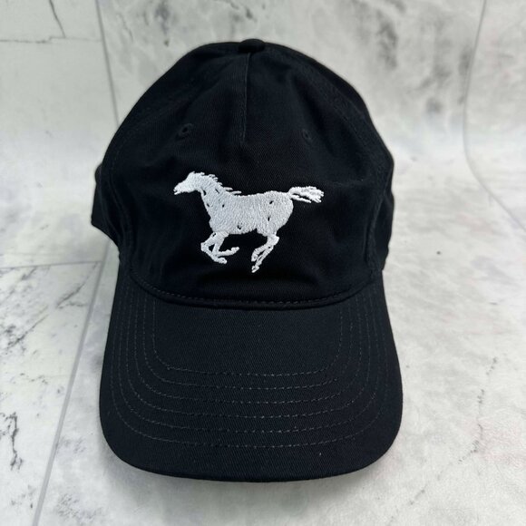Neil Young Other - Neil Young & The Horse Black Cap Hat adjustable